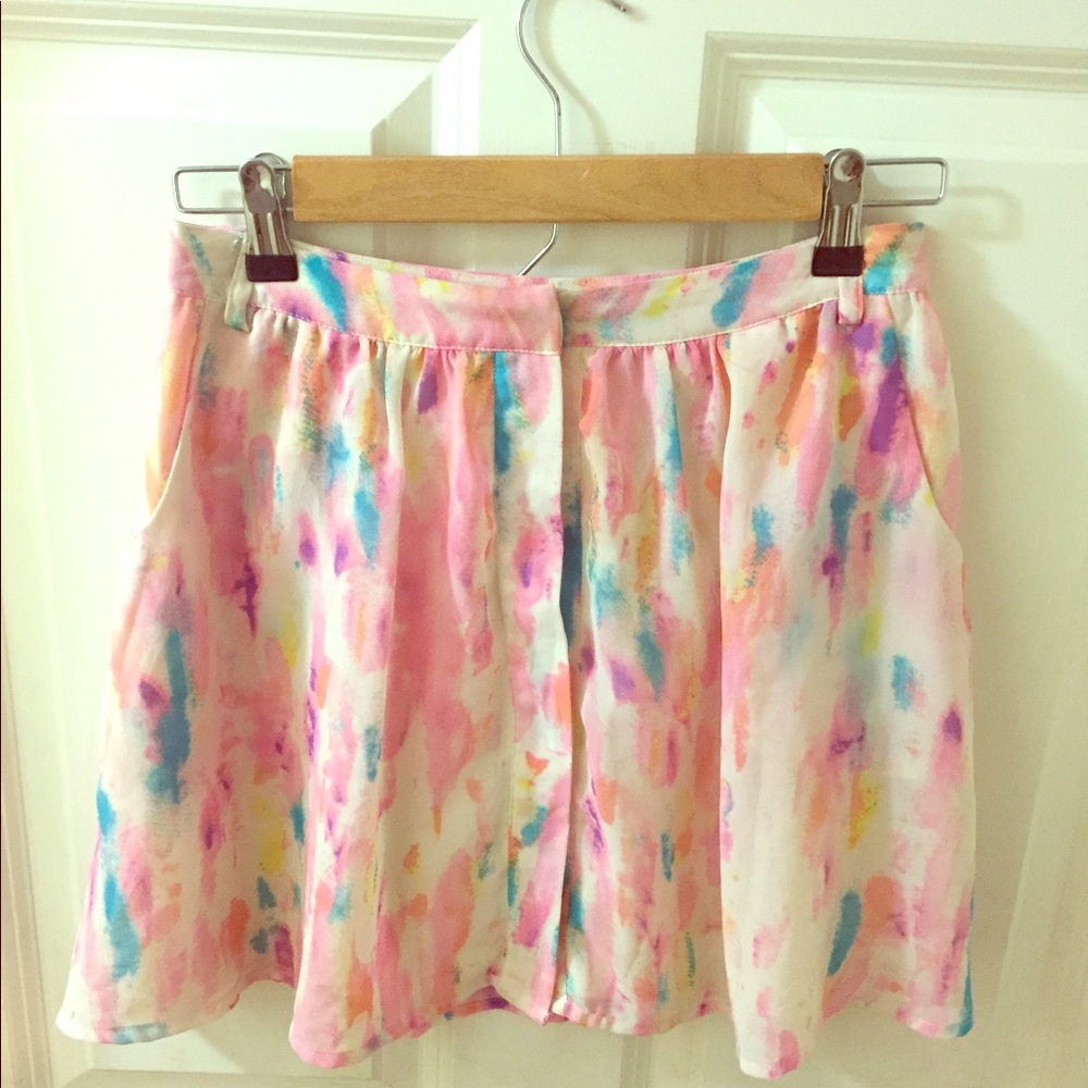 Watercolor Skirt